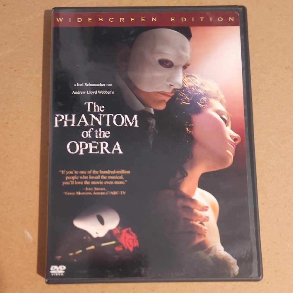 The Phantom of the Opera DVD